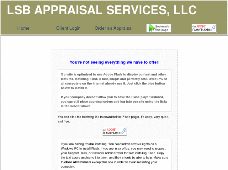 www.lsbappraisalservices.com