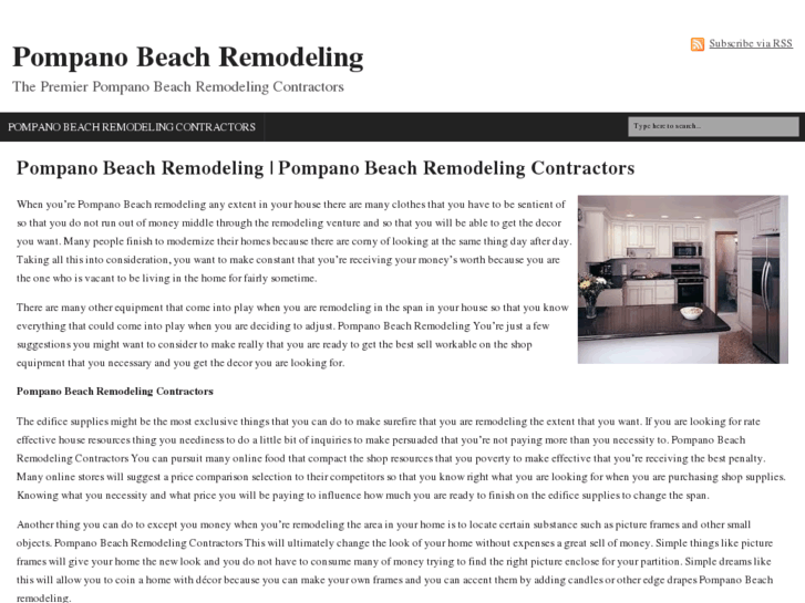 www.pompanobeachremodeling.com