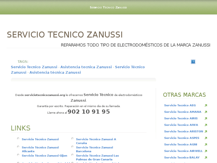 www.serviciotecnicozanussi.org