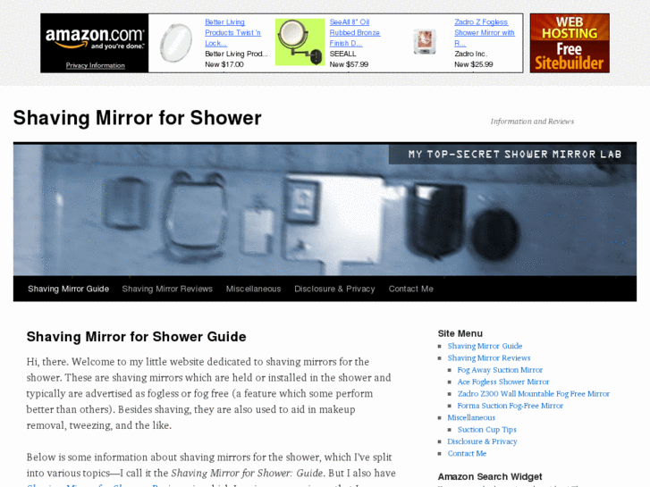 www.shavingmirrorforshower.com