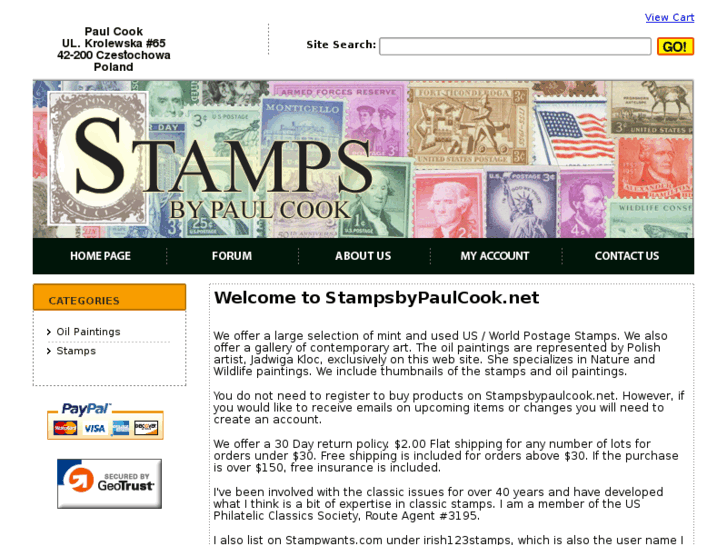 www.stampsbypaulcook.com