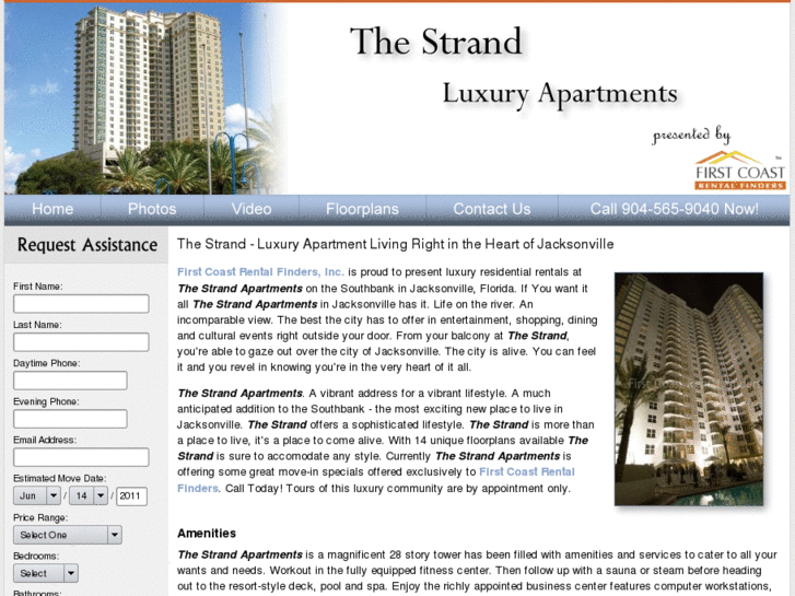 www.thestrandapartmentrentals.com