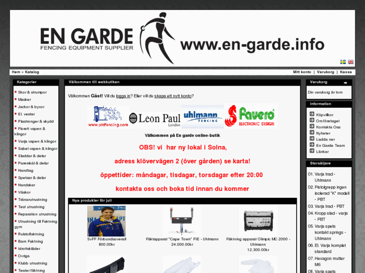 www.en-garde.info