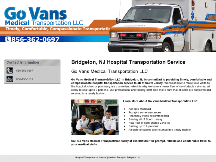 www.govansmedicaltransportation.com