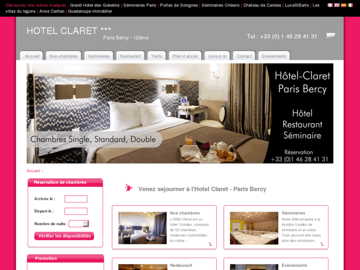 www.hotel-claret.com