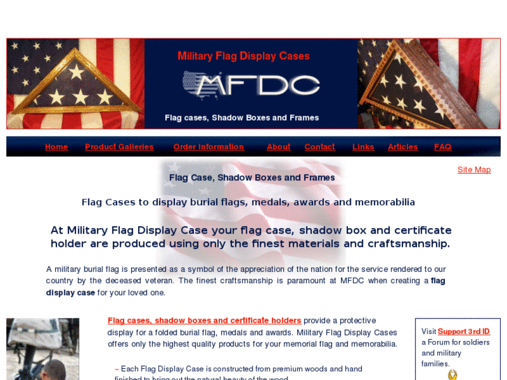 www.militaryflagdisplaycase.com