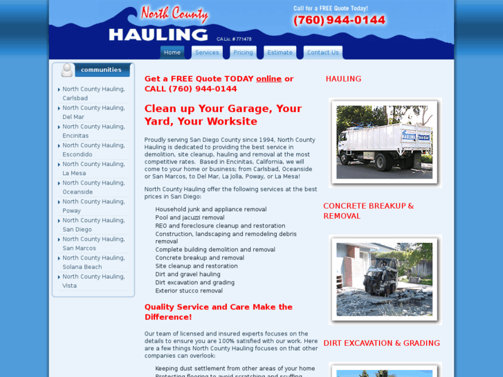 www.northcountyhauling.com