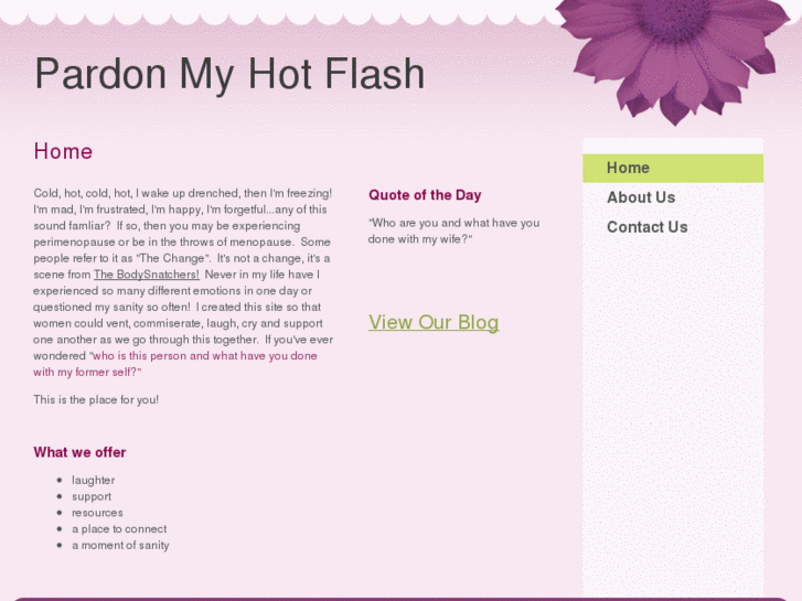 www.pardonmyhotflash.com