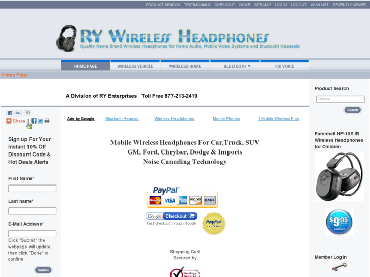 www.rywirelessheadphones.com