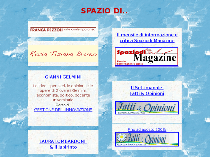 www.spaziodi.it