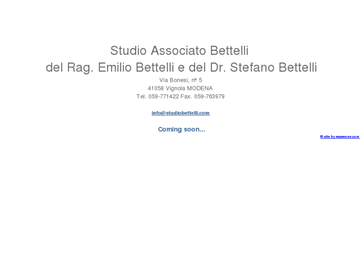 www.studiobettelli.com