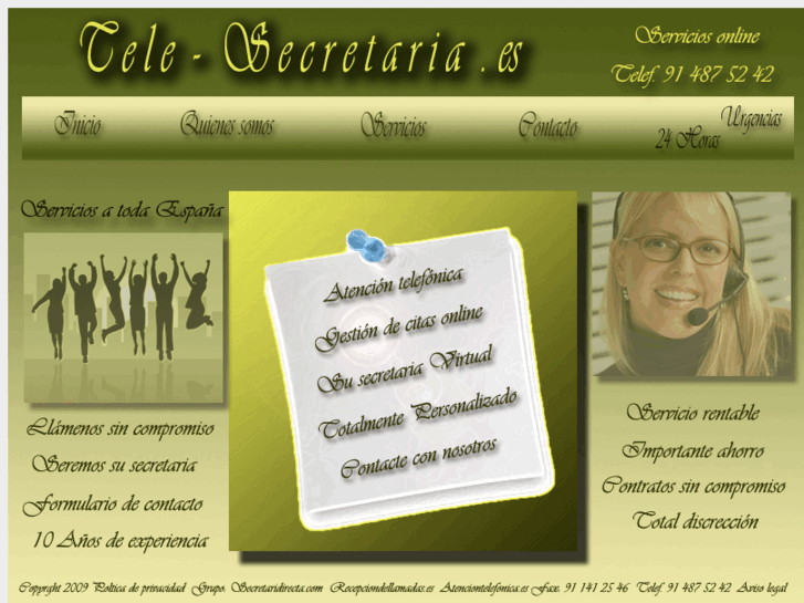 www.tele-secretaria.es