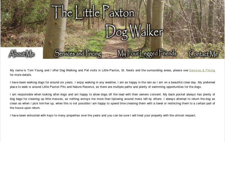 www.thelittlepaxtondogwalker.com