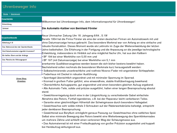www.uhrenbeweger-info.de