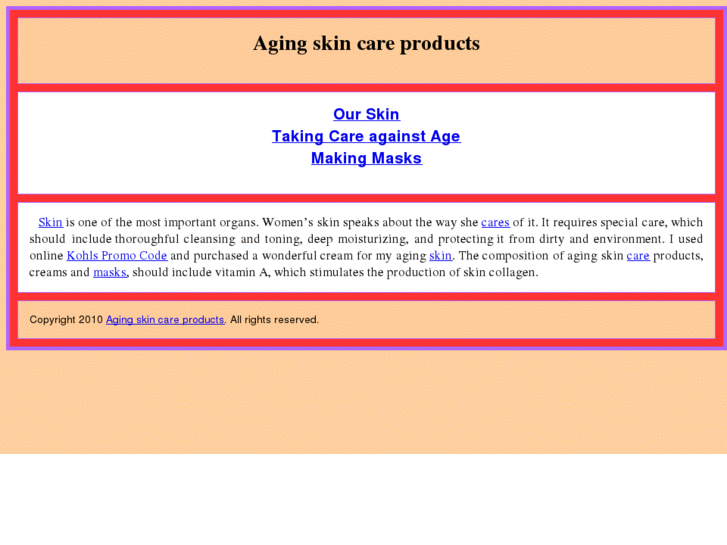 www.aging-skin-care-products.com