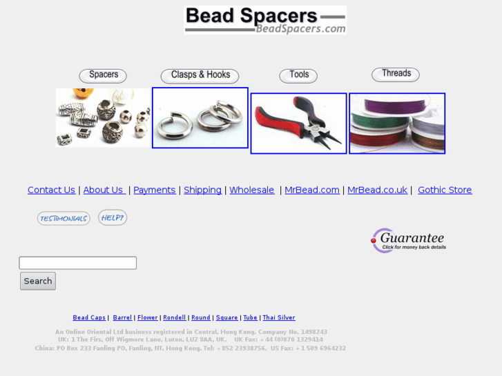 www.beadspacers.com