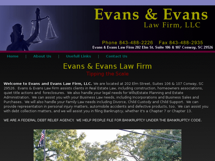 www.evansandevanslawfirm.com