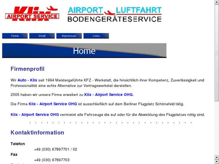 www.klix-airportservice.com