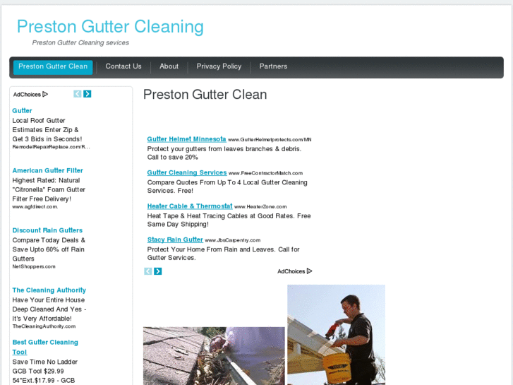 www.prestongutterclean.info