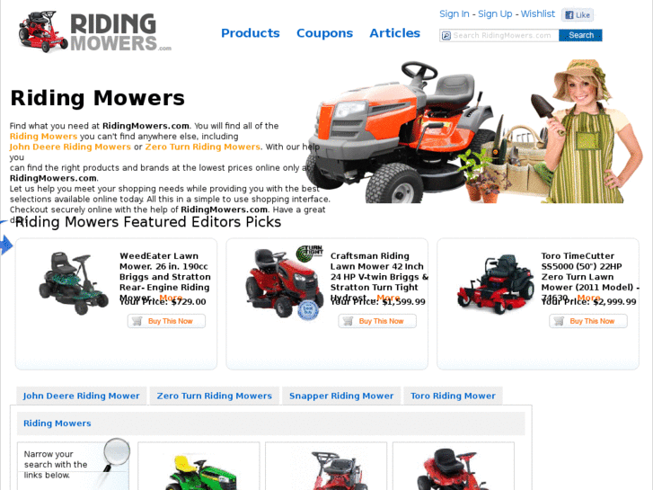 www.ridingmowers.com