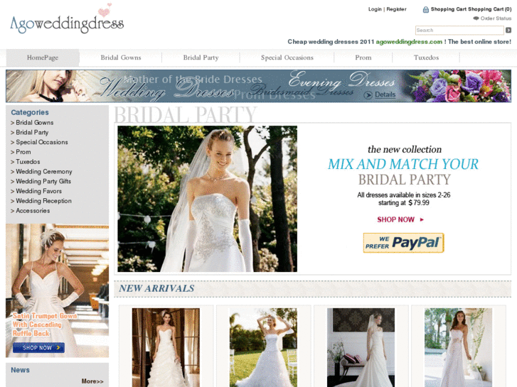 www.agoweddingdress.com