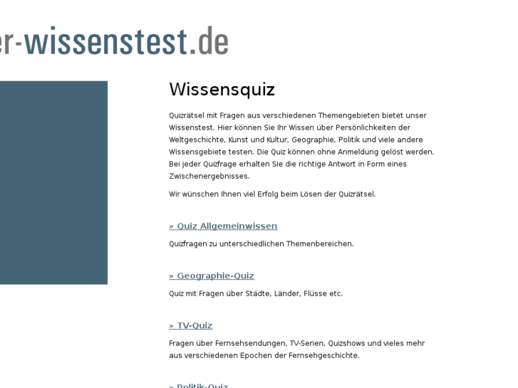 www.der-wissenstest.de