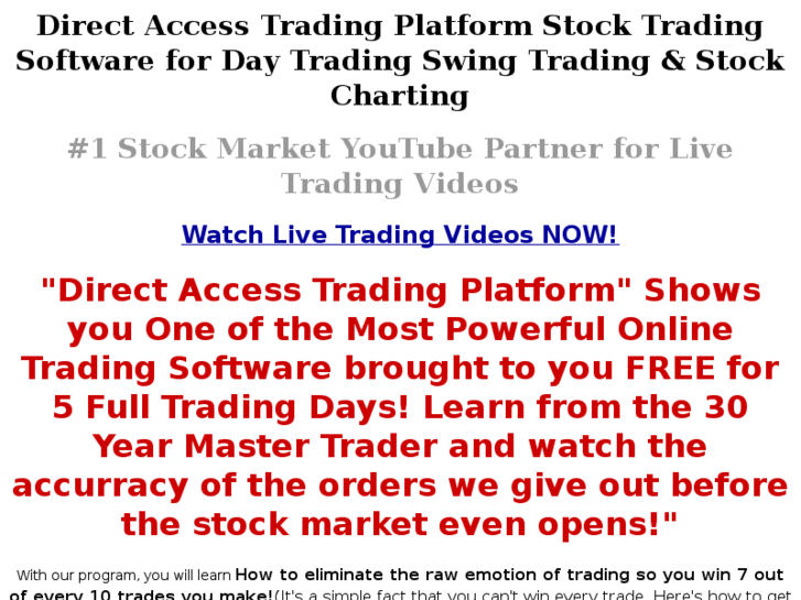 www.directaccesstradingplatform.com