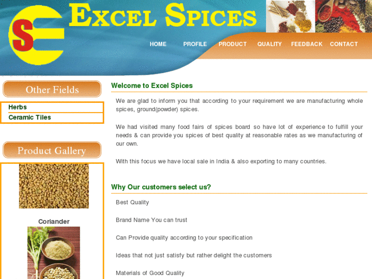 www.excelspices.com