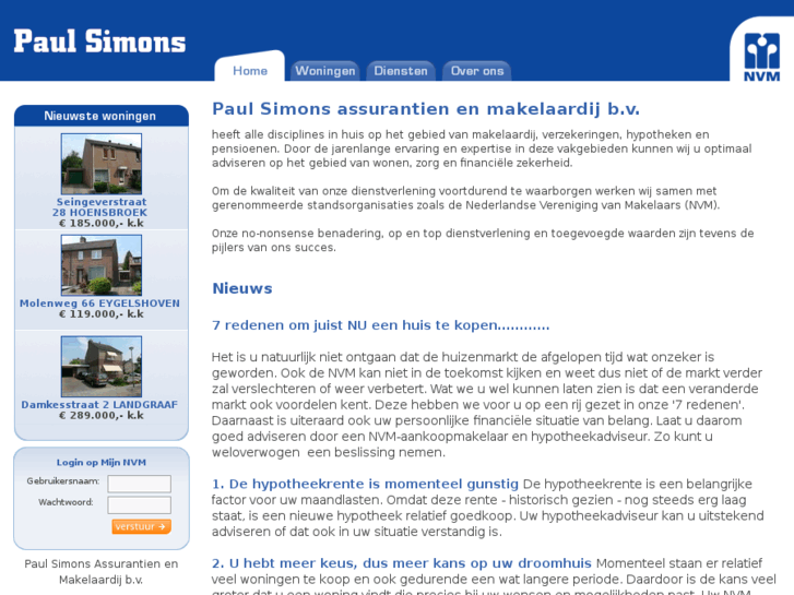 www.paulsimons.info