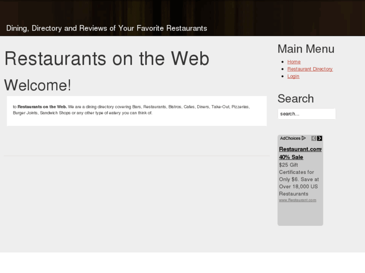 www.restaurantsontheweb.net