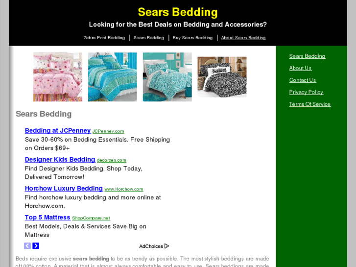 www.searsbedding.org