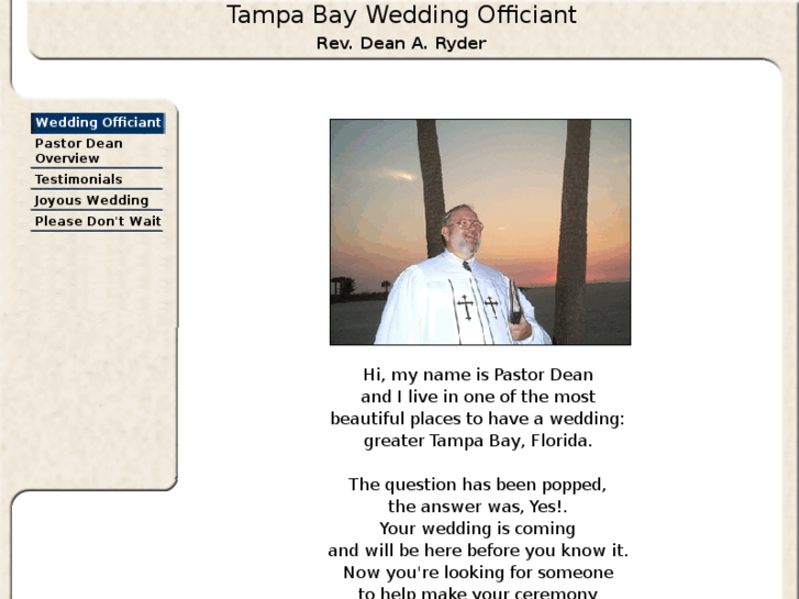 www.tampabayweddingofficiant.com