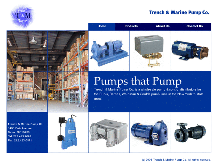 www.trenchmarinepump.com