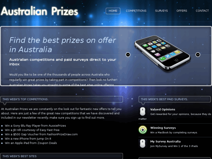 www.australianprizes.com