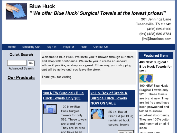 www.bluehuck.com