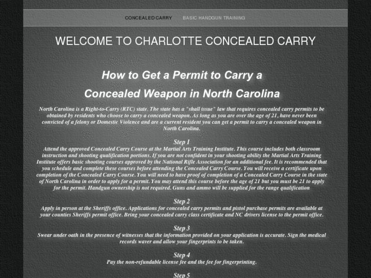 www.charlotteconcealedcarry.com