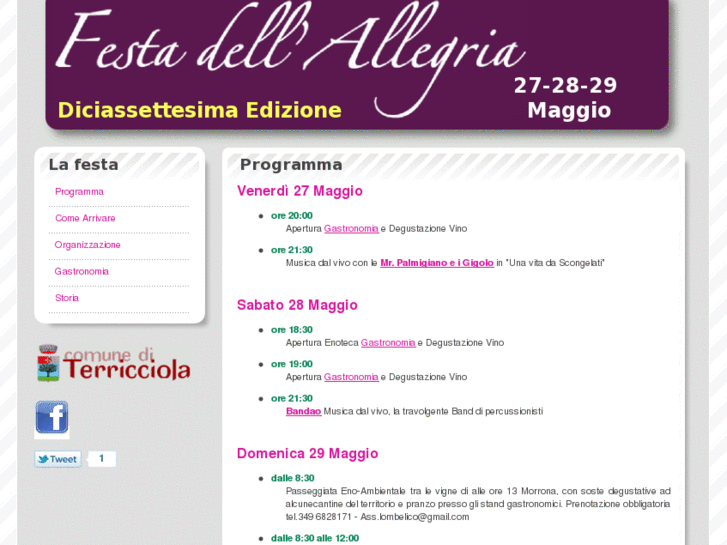 www.festadellallegria.net