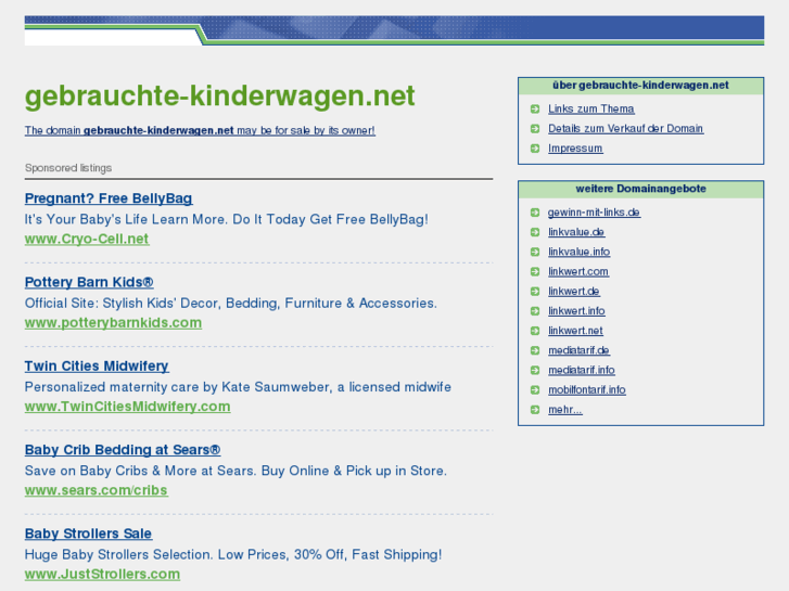 www.gebrauchte-kinderwagen.net