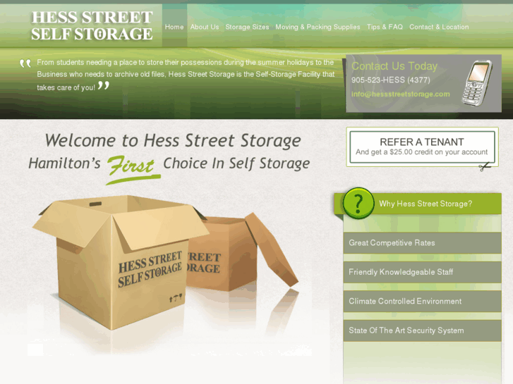 www.hessstreetstorage.com