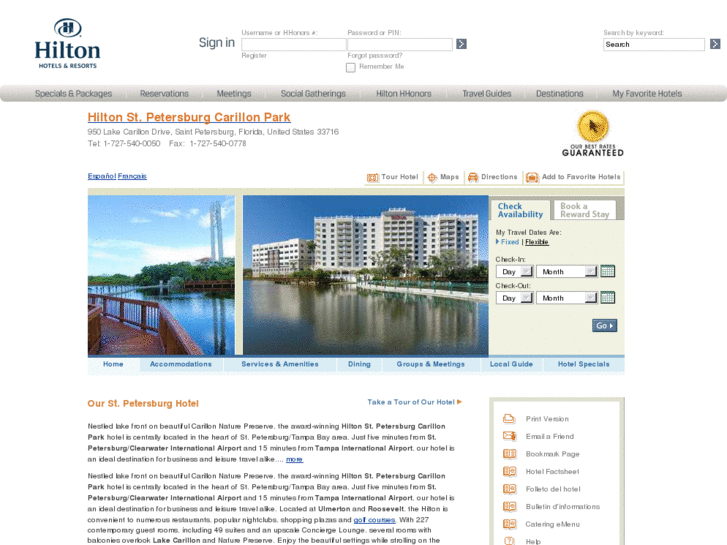 www.hiltonhotelstpete.com