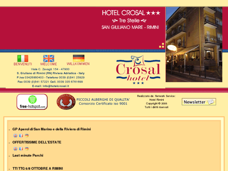 www.hotelcrosal.it