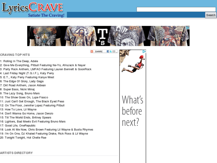 www.lyricscrave.com