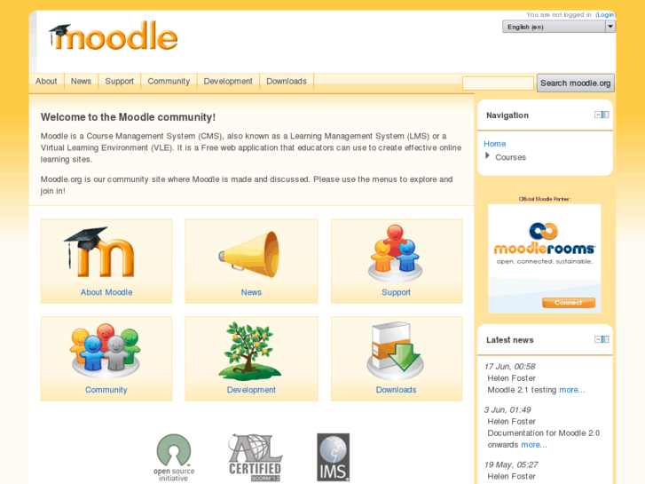 www.moodle.net