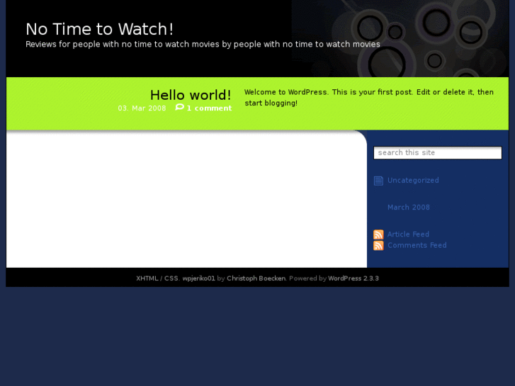 www.notimetowatch.com