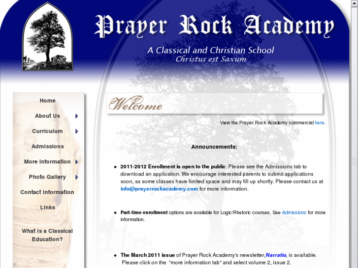 www.prayerrockacademy.com