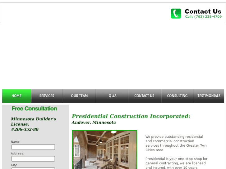 www.presidentialconstruction.net