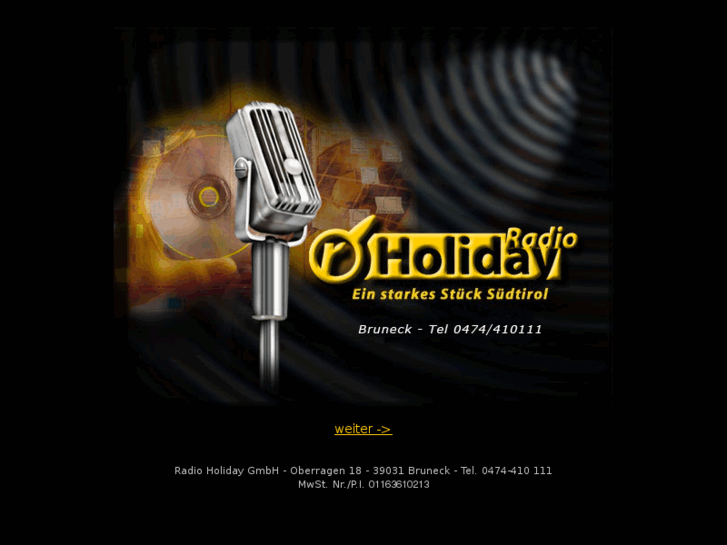 www.radioholiday.it