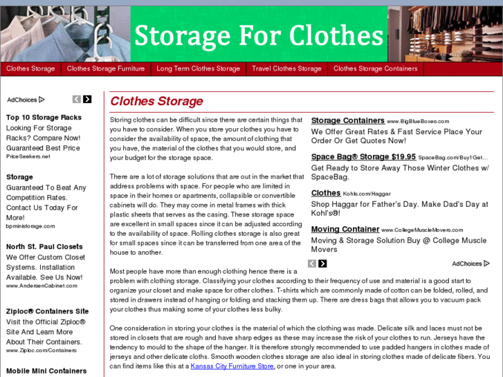 www.storageforclothes.com