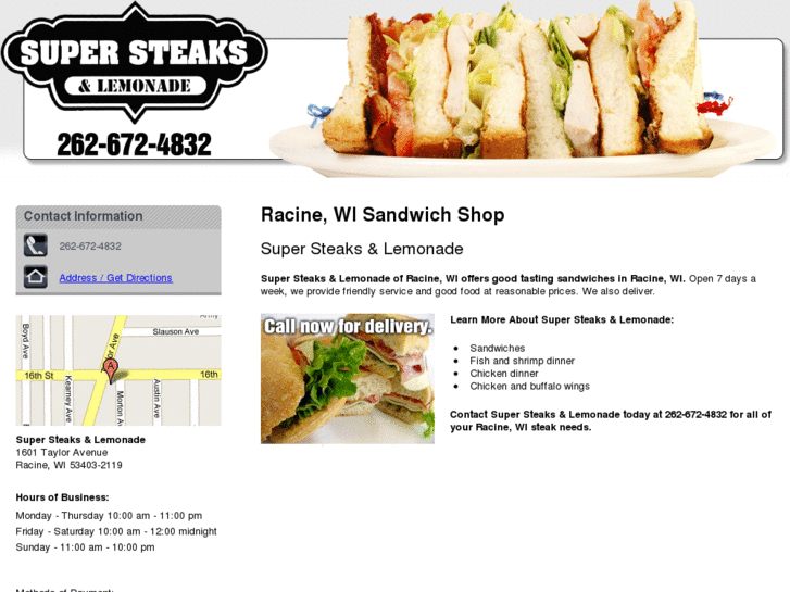 www.supersteaksandlemonade.com