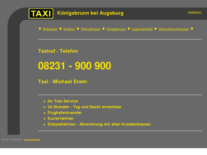 www.taxi-koenigsbrunn.com